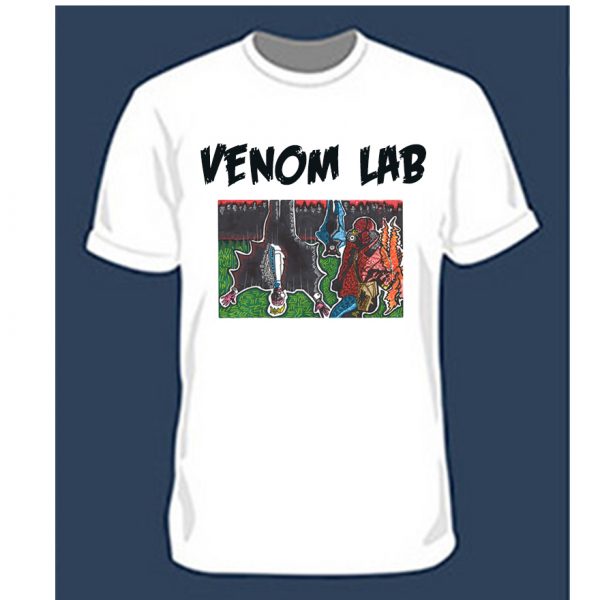 Venom Lab- Hatest Grits T Shirt White